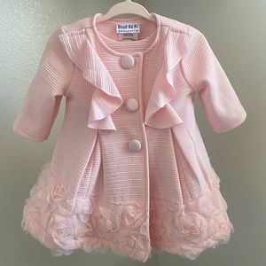 Baby Girl Dress and Coat size 3/6 Months